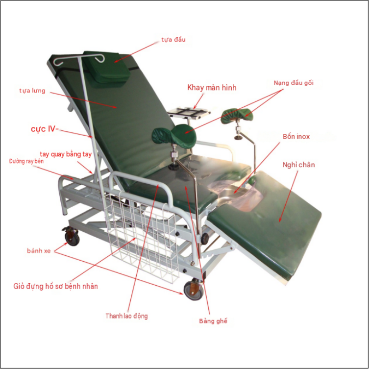 Giường cơ sản khoa - HL-A231A