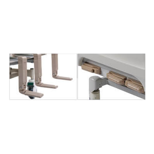 Giường cơ chăm sóc bệnh nhân 3 tay quay - LS-MA3009