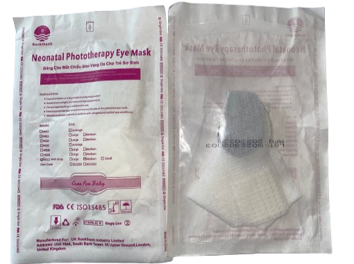 Băng che mắt chiếu đèn vàng da cho trẻ sơ sinh  - M011