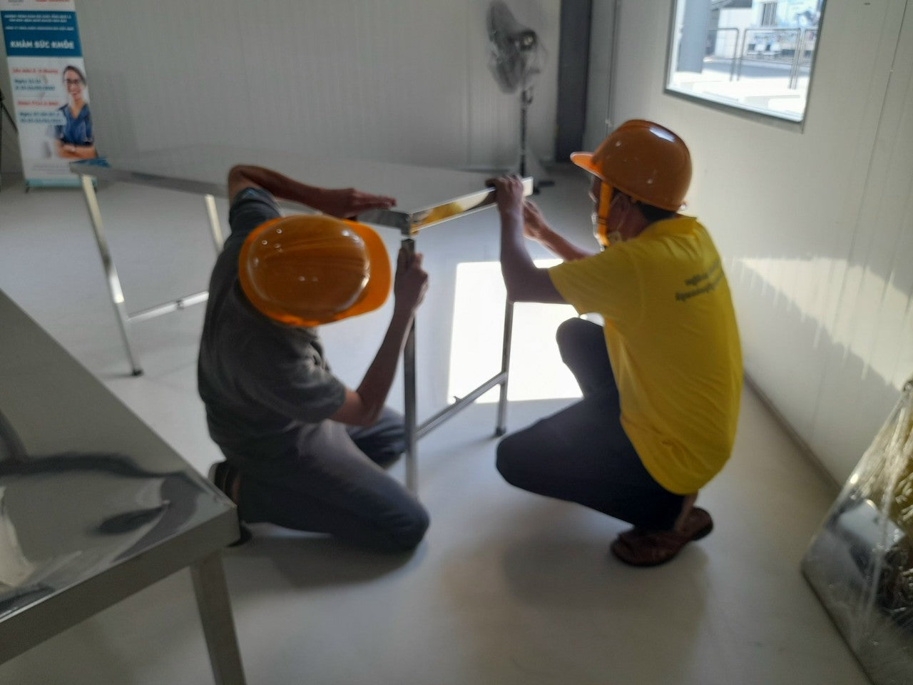 Bàn khám bệnh chân tháo lắp - 2M - BK 01