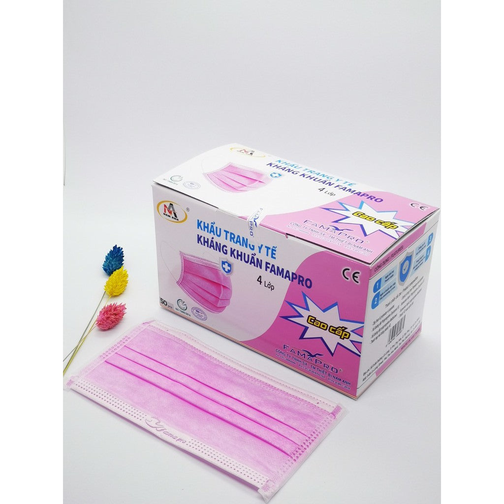 Khẩu trang y tế 4 lớp - FAMAPRO LADIES