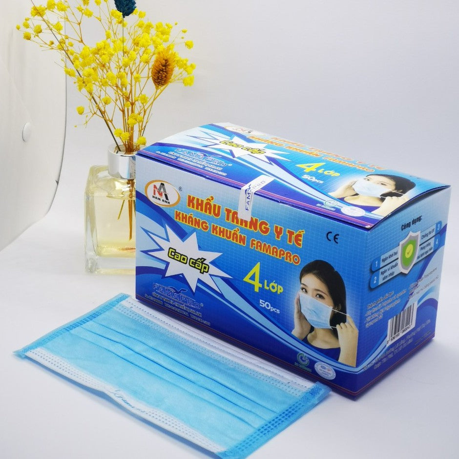 Khẩu trang y tế 4 lớp - FAMAPRO LADIES