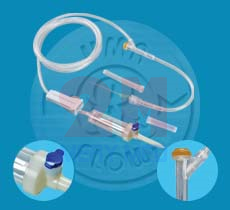 Dây truyền dịch có khóa Luer, nối Y, van air T – 7101