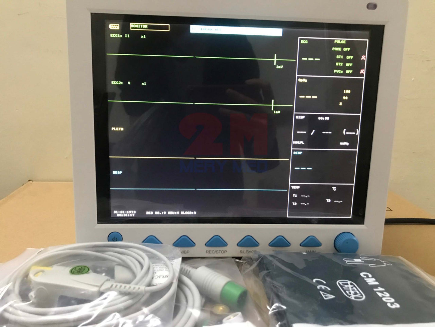MONITOR THEO DÕI BỆNH NHÂN 5 THÔNG SỐ CONTEC