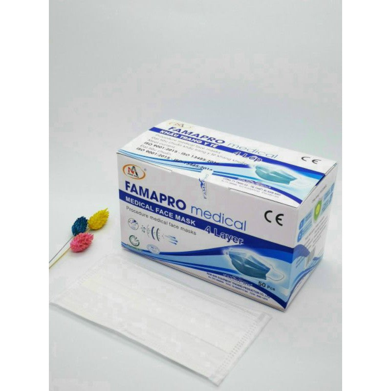 Khẩu trang y tế 4 lớp - FAMAPRO LADIES
