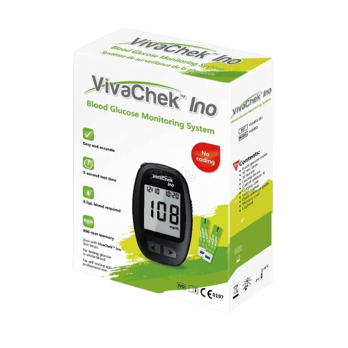 MÁY ĐO ĐƯỜNG HUYẾT VIVACHEK INO - VGM01-014