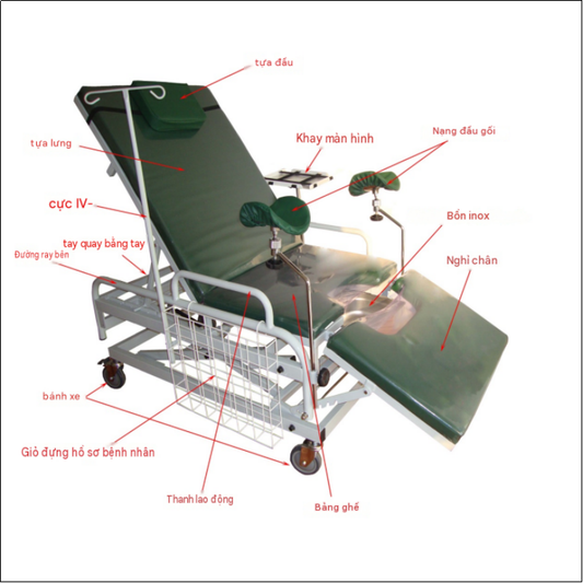 Giường cơ sản khoa - HL-A231A