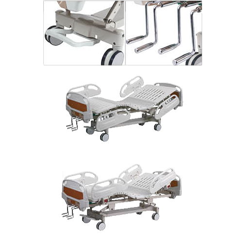 Giường cơ chăm sóc bệnh nhân 4 tay quay - LS-MA4003