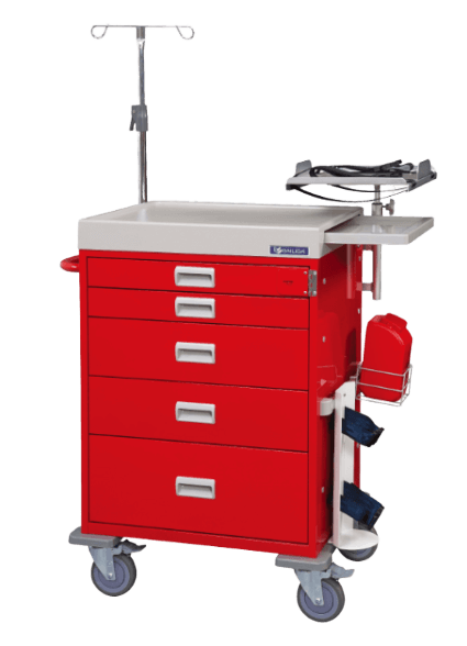 XE ĐẨY LƯU TRỮ  Y DỤNG CỤ CẤP CỨU CAO CẤP SCT34EMG